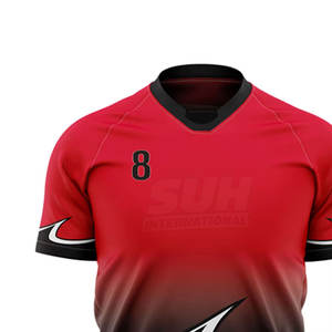 Nouveauté Vêtements de sport 100% polyester Ensembles de maillots de rugby Tailles plus grandes Personnalisé Meilleur prix Vente en gros - Product Image 4