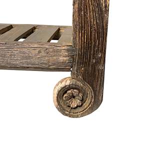 Handmade Heritage Carved <b>Console</b> Luxury Antique Design Style <b>Rustic</b> Living Room Furniture Marble Glass for Entry Villa Hotel - Product Image 3