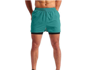 Pantalones Cortos Deportivos de Verano 2 en 1, Pantalones Cortos Deportivos Transpirables para Correr, Pantalones Cortos de Compresión de Secado Rápido de Doble Capa para Hombre - Product Image 5