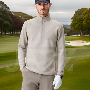 . Zip de golf pour hommes et femmes conçu pour la flexibilité du swing et la respirabilité dans des conditions chaudes ou fraîches adaptées - Product Image 5