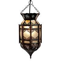Lanterne suspendue en fer de style marocain, faite à la main, écologique, étanche, élégante, porte-bougies et pots pour Noël et la maison – Offre Spéciale BTC