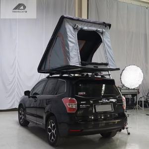 Tente de toit à coque dure double couche Cat 4x4 de voyage pour le <span class=keywords><strong>camping</strong></span> en plein air et la tente de toit de style camionnette - Product Image 3