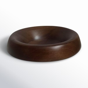 VENTE CHAUDE Bol de service en bois de mangue avec plateau rond en bois noir élégant Plateau décoratif moderne pour la décoration intérieure élégante et le service - Product Image 6