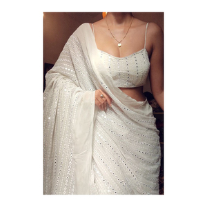 Phụ nữ mới nhất của thiết kế nặng georgette thêu làm việc Bộ sưu tập mới cho những dịp đặc biệt - Product Image 1