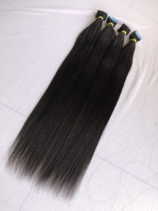 ผมเรมี่ต่อ100% แบรนด์อินเดียแบบสายตรง24 "# 1B จากผู้บริจาครายเดียว - Product Image 4