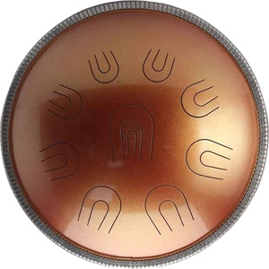 Tambor <span class=keywords><strong>de</strong></span> acero <span class=keywords><strong>de</strong></span> 14 pulgadas con estuche y mazos gratis Tambor <span class=keywords><strong>de</strong></span> lengua naranja colorido, el mejor fabricante <span class=keywords><strong>de</strong></span> cuarzo UU - Product Image 1