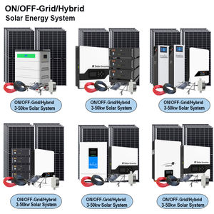 One-stop Off <span class=keywords><strong>Grid</strong></span> sistema di energia solare soluzione professionale 5kw 10kw 15Kw completo sistema di energia solare per la casa Hybrid Kit - Product Image 3