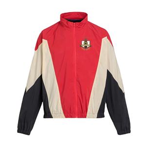 Veste coupe-vent à capuche en nylon rétro des années 90 pour homme, taille plus, logo brodé, veste coupe-vent - Product Image 5