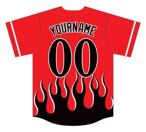 Camiseta de béisbol hecha a medida, camiseta de béisbol en blanco al por mayor, camiseta de béisbol impresa por sublimación - Product Image 6