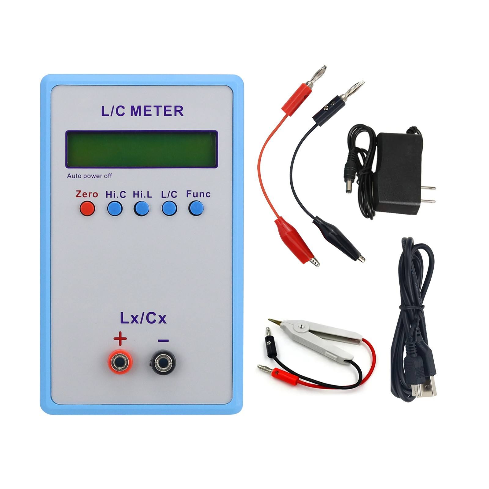 Alligator Chip Test Leads Component LCR Testing Tool Multimeter Tester - View #3