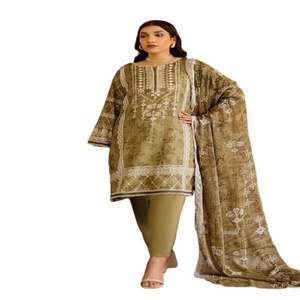 Pakistani Cotton Dress Material - Stylish Salwar Kameez