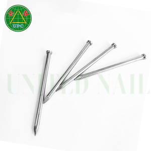 Venta al por mayor clavos de construcción de acero de 3,7 pulgadas para la mejora del hogar con vástago suave estilo de cabeza plana a cuadros precio de fábrica - Product Image 2