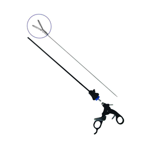 Pinces Endo Clinch à double action, extrêmement atraumatiques, dentelées, 33 cm, instruments laparoscopiques articulés, CE, Narham Enterprises - Product Image 3