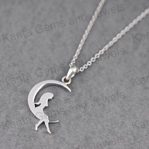 Pendentif Cœur en Argent Sterling 925 Plaqué Rhodium avec Zircon, Fait Main, Design de Créateur, Charmes Fins, Vente en Gros pour Petite Amie - Product Image 5