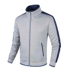 Nouveauté hiver hommes survêtement vêtements de sport personnalisé blanc coupe régulière 100% coton couleur unie prix de gros pas cher - Product Image 2