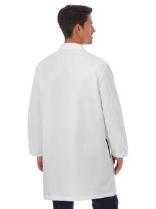Uniforme de hospital de bata de laboratorio 2023 para mujer con manga corta larga abrigo de dentista de punto - Product Image 2