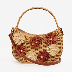 Thiết Kế Mới Bohemian Tay Dệt Kim Crochet Túi Xách Ví Thiết Kế Nhìn Len Sợi Crochet Tote Túi Mô Hình Cho Bán - Product Image 6