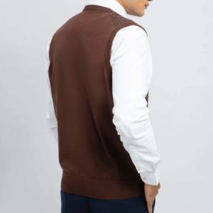 สเวตเตอร์ผ้าคอตตอนคอตตอนคอกลมผ้าแจ็คการ์ดถักใส่ได้ทุกเพศสำหรับฤดูใบไม้ผลิโลโก้ตามสั่งระบายอากาศได้ - Product Image 4