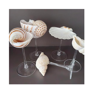 Meilleure offre verre à vin Turbo Shell fait à la main gobelet Burgess unique pour les événements de plage et l'exportation de boissons - Product Image 5