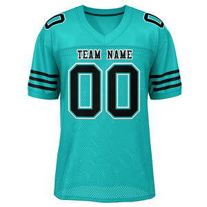 เสื้อฟุตบอลเสื้อเจอร์ซีย์สั่งทำเสื้อเจอร์ซีย์ฟุตบอลอเมริกันแบบดั้งเดิมชุดของขวัญโลโก้ออกแบบได้ตามต้องการสำหรับผู้ใหญ่ - Product Image 1