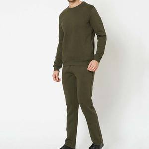 ชุดวอร์มผู้ชายผ้าฝ้ายคุณภาพสูง 100% สำหรับฤดูหนาว สไตล์ลำลอง สีพื้น เป็นมิตรกับสิ่งแวดล้อม รับสกรีนโลโก้ น้ำหนักเบา ขายส่งเป็นชุด - Product Image 2