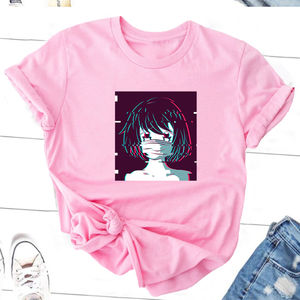 Precio barato superventas camisetas Slim Fit camiseta OEM servicio personalizado mujer Camiseta de manga corta - Product Image 5