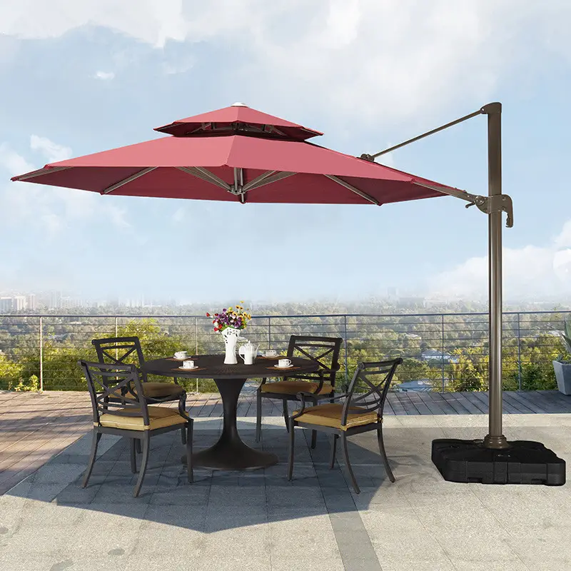 Ombrellone da esterno di alta qualità ombrellone da giardino ristorante parasole da spiaggia ombrelloni da giardino usati