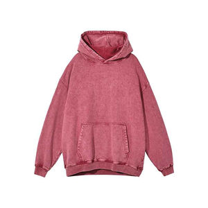 Nueva llegada Unisex pulóver camuflaje piedra lavado Sudadera con capucha alta calidad 100% algodón personalizado hombres peso pesado Vintage de gran tamaño - Product Image 1