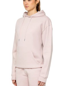 Conjuntos de sudaderas con capucha para mujer de alta calidad, diseño de logotipo personalizado, patrón de algodón, ropa urbana, conjunto de sudadera lisa de Ako - Product Image 3