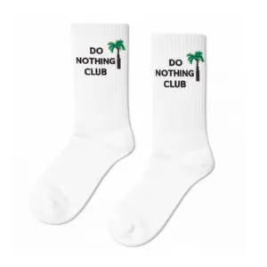 Do Nothing Club Chaussettes de sport respirantes imprimées, design coloré pour un usage quotidien - Product Image 1