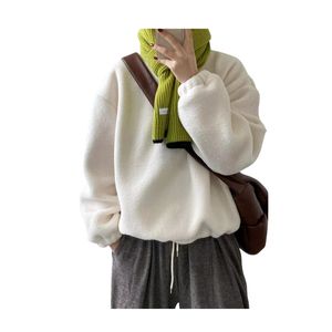 Sudadera de Forro Polar Sherpa para Mujer, Más Vendida, 100% Poliéster, Color Sólido Personalizable, Tejido Transpirable de 300g, con Media Cremallera - Product Image 2