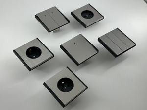 Nouveauté Interrupteurs et prises muraux Design européen Prise allemande et française Produits électriques pour la maison Interrupteur et prise de lumière - Product Image 4