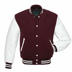 Haute qualité 100% laine broderie Vintage Baseball Varsity veste Patch personnalisé Bomber veste CollegeBaseballjacket pour hommes - Product Image 1