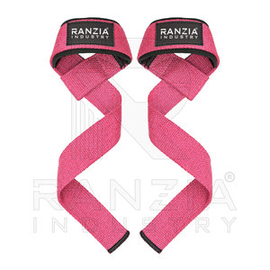 Sangles de musculation en coton de dernière génération pour hommes et femmes, sangles de levage rembourrées en néoprène réglables - Product Image 4