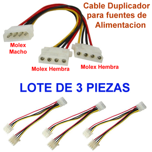Duplicador de Cables Molex - Nuevo, Salida de CC - Product Image 1