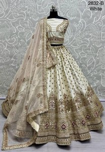 Diseñador Nupcial Lehenga Choli Con Doble Dupatta - Product Image 5
