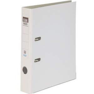 ELBA Rado Plast 50mm DIN <b>A4</b> Binder Cardboard File <b>Folder</b> with White PVC Lamination on the Inside and Outside - Product Image 1