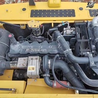Excavatrice sur chenilles Komatsu PC210, 21 tonnes, excavatrice hydraulique moyenne, moteur SAA6D107, excavatrice de construction japonaise d'occasion, usage intensif