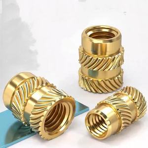 <span class=keywords><strong>Eflow</strong></span> 100 pièces d'inserts de douilles en cuivre pliables pour soudure à chaud, tailles M1-M6, pièce accessoire - Product Image 2