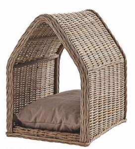 กรงสัตว์เลี้ยงขนาดเล็กกรงทอมือสำหรับล้างด้วยมือผ้าฝ้ายและผักตบชวาออกแบบเองแบบเวียดนาม - Product Image 5