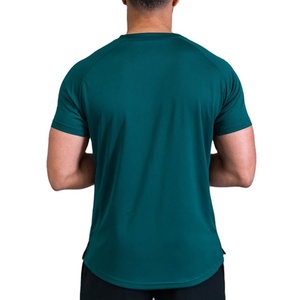 T-shirt de sport athlétique pour homme, 180 grammes, coupe classique, 100 % coton respirant, écologique et compressé, vente en gros - Product Image 5