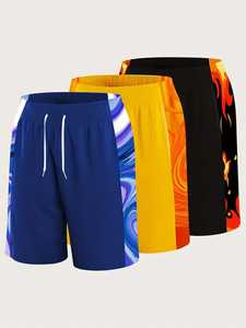 "Custom <b>Camouflage</b> Sports <b>Shorts</b> for Men | Breathable Gym, Running, Training, and Casual Wear" polyester fabric <b>shorts</b> - Product Image 5