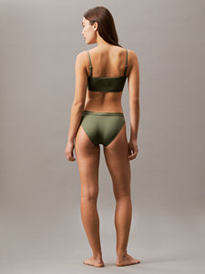 2025 haute qualité Bikini maillots de bain personnalisé String Bikinis Sexy solide 2 pièces ensemble maillots de bain maillots de bain femmes - Product Image 3