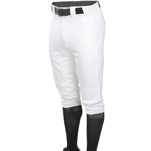 Pantalon de baseball unisexe haute performance, uni, séchage rapide, respirant, antibactérien, 100% polyester, longueur intégrale - Product Image 1
