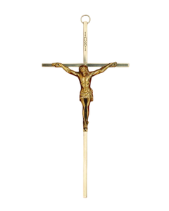 Crucifijo de Latón con Jesús en Posición Ascendente, Monstrancia Religiosa, para Exhibición en el Altar de la Iglesia, Ecológico, para Aniversario, Decoración de Pared - Product Image 6