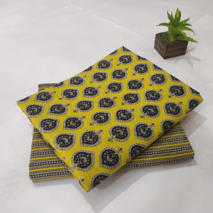 Tecido de algodão impresso resistente ao encolhimento para uso duradouro Tecido de algodão estampado lavável à máquina para fácil cuidado - Product Image 5