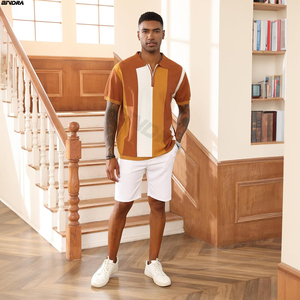2024 Modern Men's Polo Shirt: Contemporary Design for Any <b>Wardrobe</b> Breathable Polo Shirt - Product Image 5