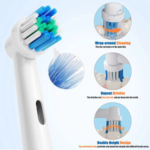 Advanced Electric <b>Toothbrush</b> <b>Head</b> with Nylon Bristles-Reliable Design for Hotel & Household Use - Product Image 5