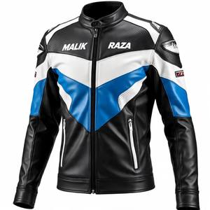 Chaqueta motorista de cuero de tamaño personalizado | Proveedor de oro | Precio de fábrica al por mayor - Product Image 4