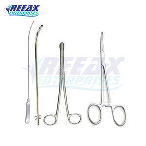 ชุดเครื่องมือผ่าตัดนรีเวช ทำจากสแตนเลส สำหรับการขยายช่องคลอดและการขูดเนื้อเยื่อ ใช้ซ้ำได้ คุณภาพสูง โดย REEAX ENTERPRISES - Product Image 4